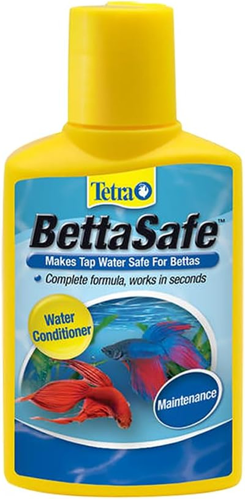 Bettasafe, Aquarium Water Conditioner for Bettas, 1.69-Ounce, 50Ml, Golds & Yell