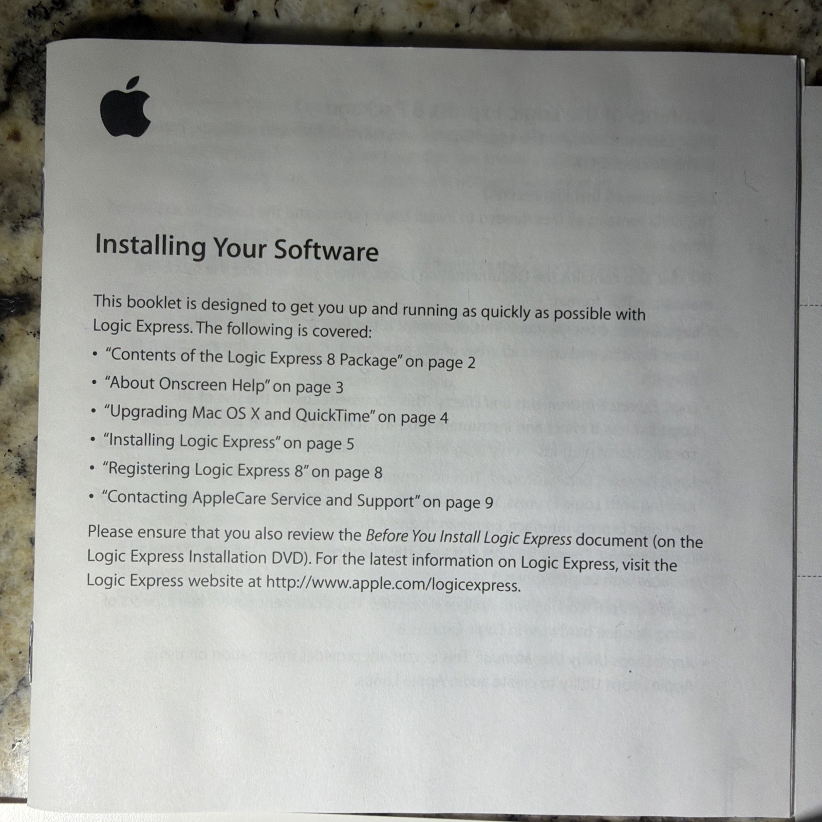 Apple Logic Express 8: Music Editing/Composing for Intel-based (Mac) retail key