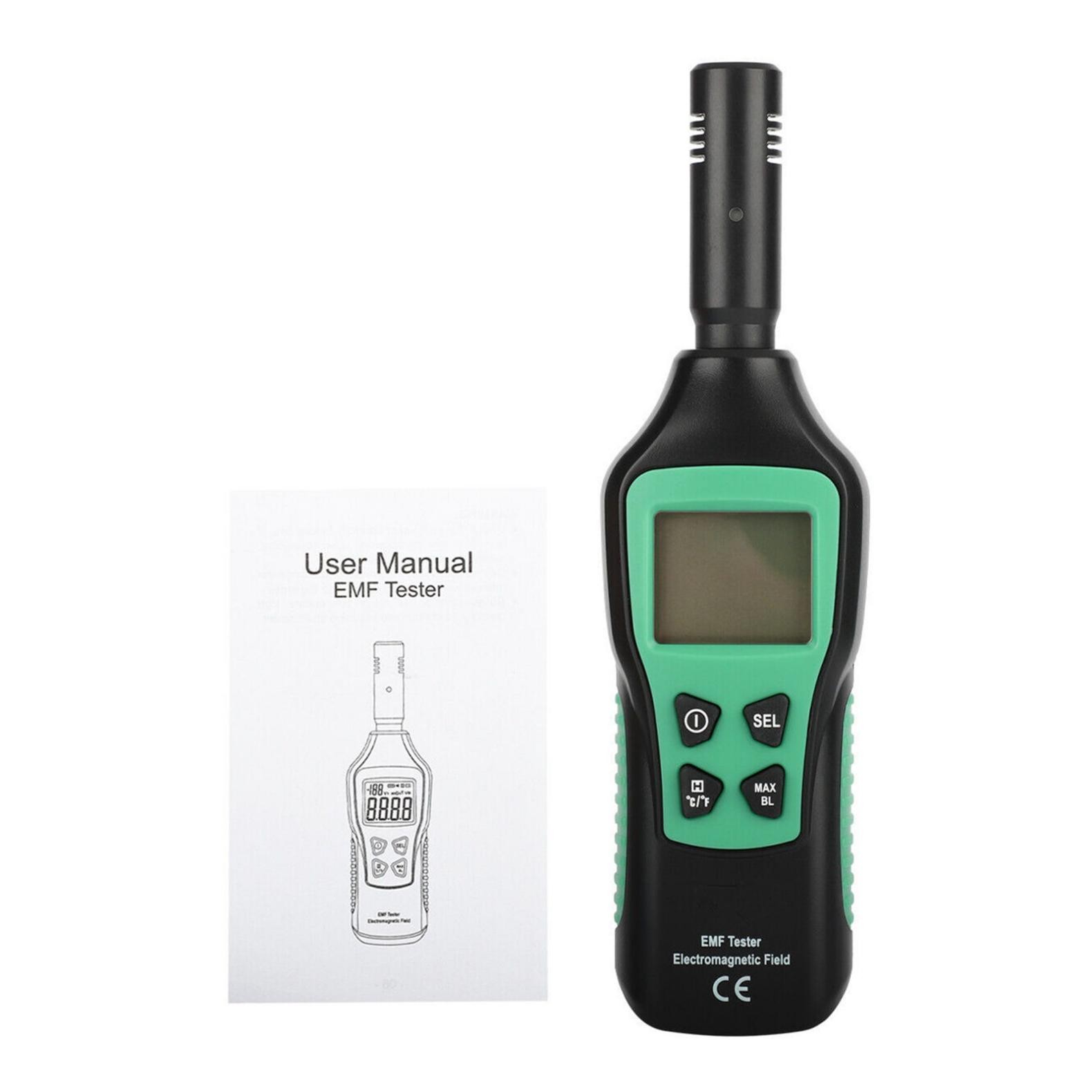 ABS Radiation Dosimeter EMF Meter Electromagnetic Field Detector Geiger Counter
