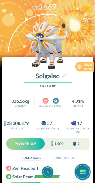 Solgaleo Sun Background