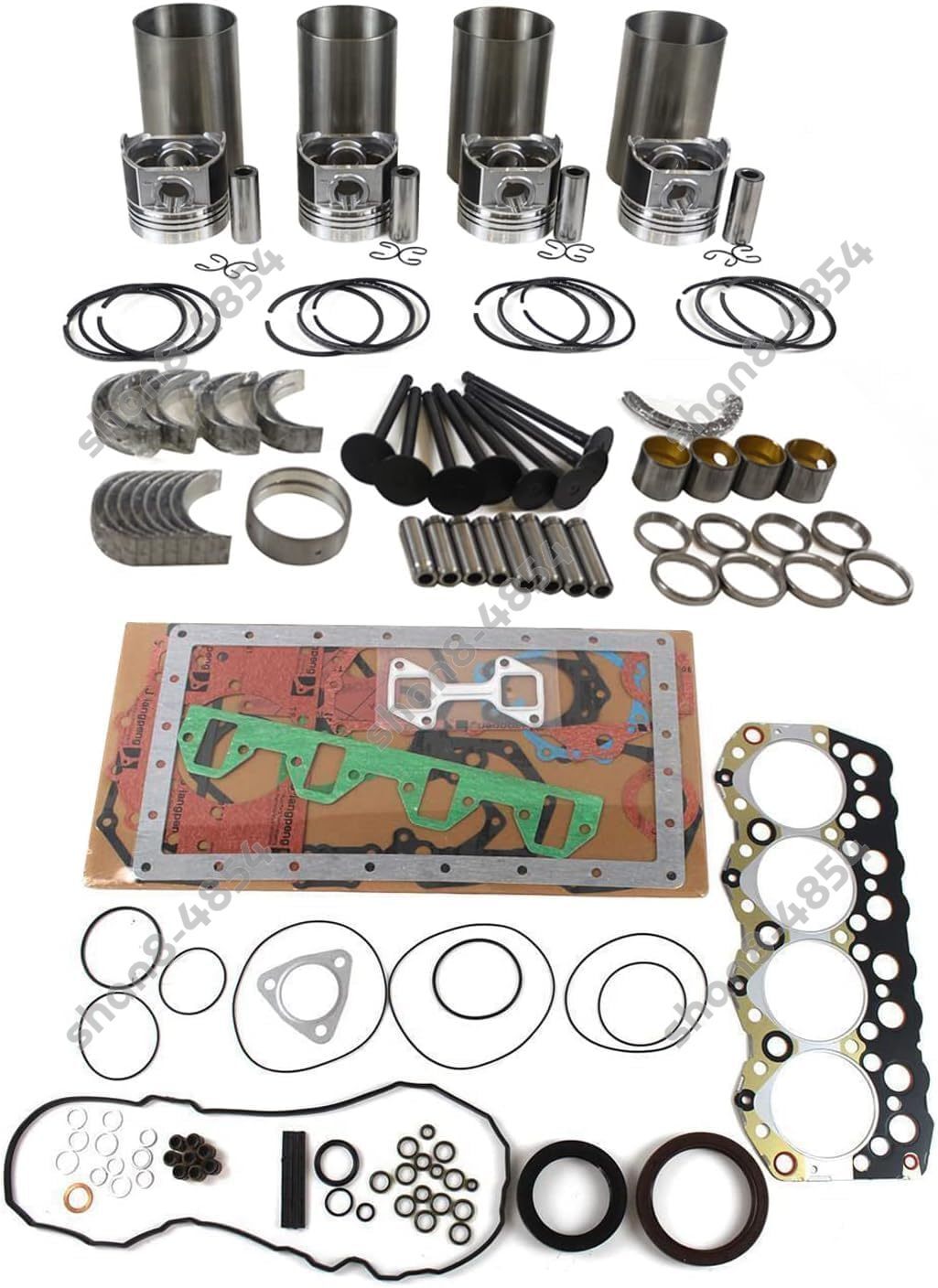 Overhaul Rebuild Kit for Caterpillar CAT Engine 3044 3044C/T C3.4 C3.4T-