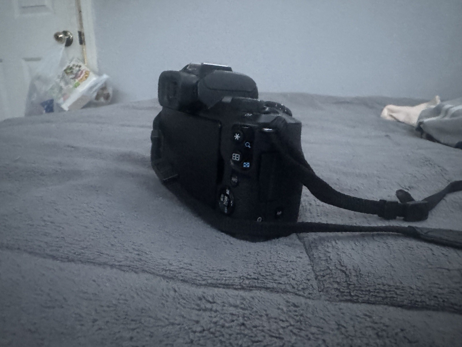 Canon EOS Camera Accessory Bundle with Lens, Charger, and Bag - Black