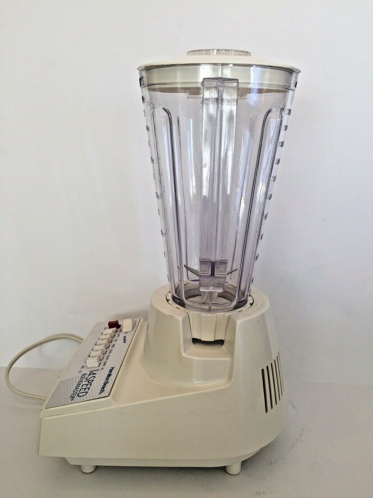 Vtg Hamilton Beach 14 Speed Blendmaster Model# 54101 5.5 Cup Plastic Pitcher