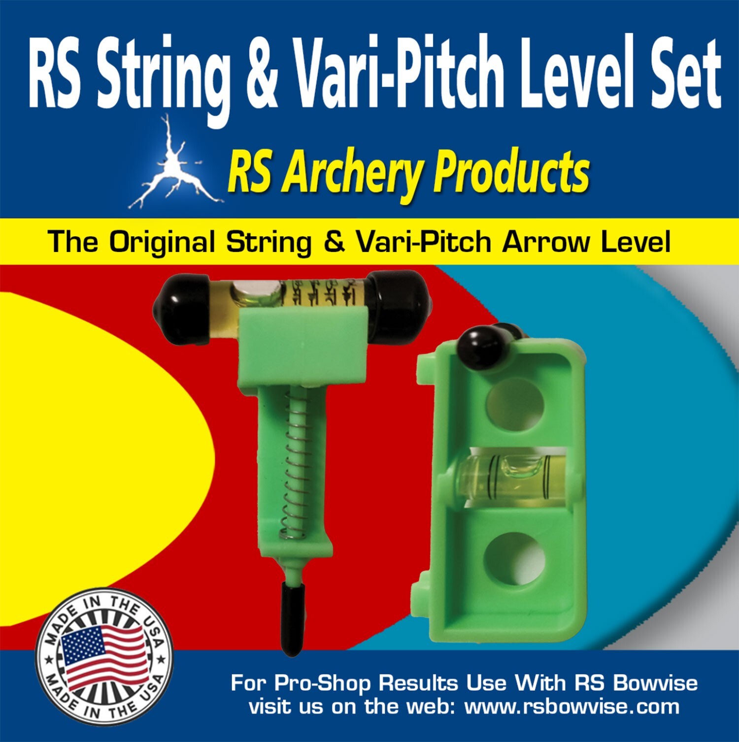New For 2024 RS String&Vari-Pitch Bow Tuning Level Set
