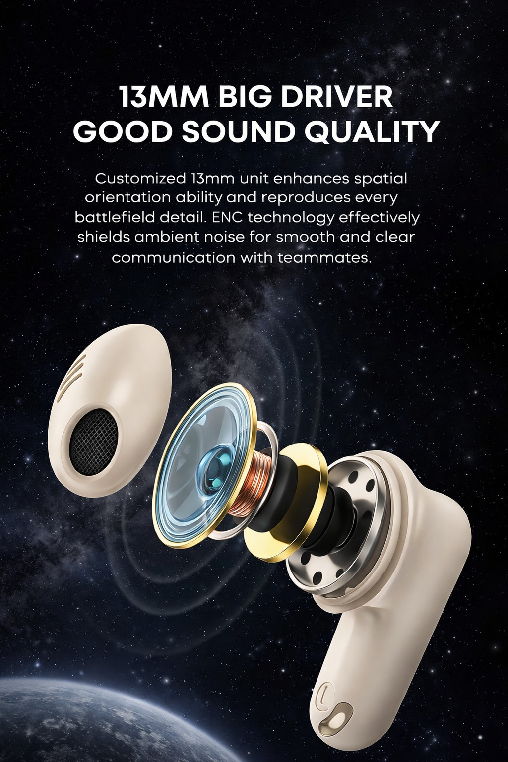 Langsdom Theta 5.0 Bluetooth earbuds