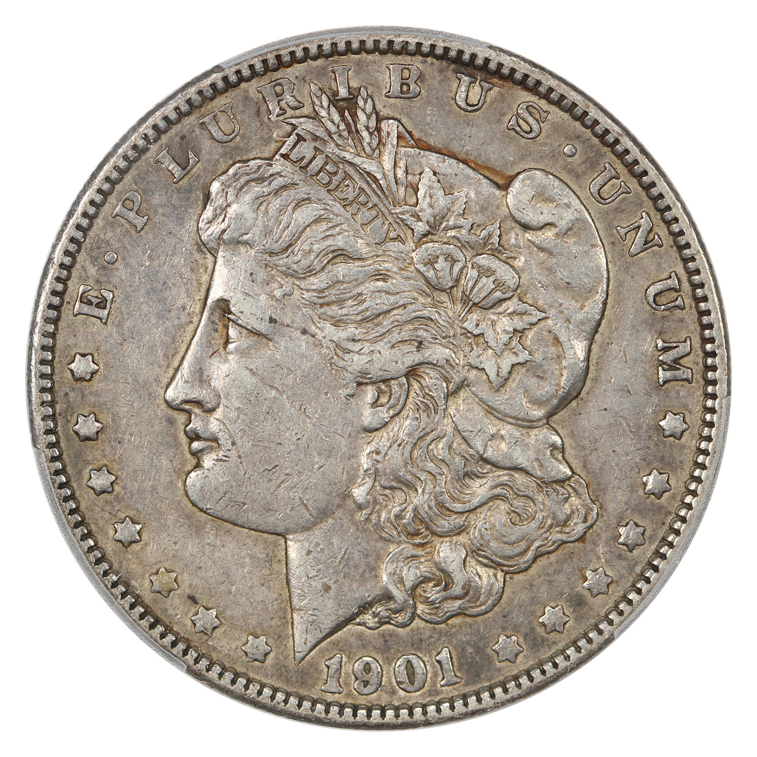 1901 $1 PCGS XF40 - Morgan Dollar - Scarce Date