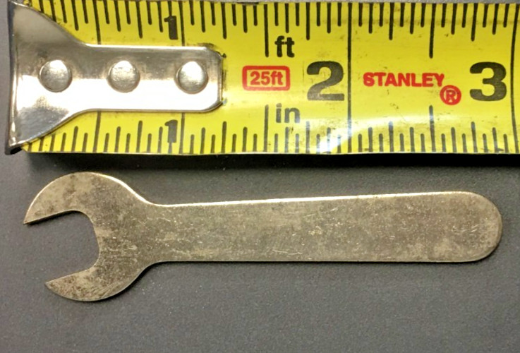 3/8" Safe Generator Open Wrench, 3" Long,