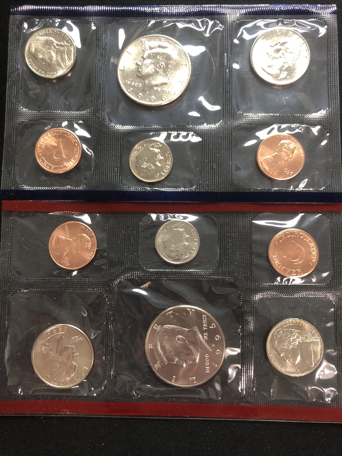 1996 Mint set - No W dime - with OGP - ENN Coins