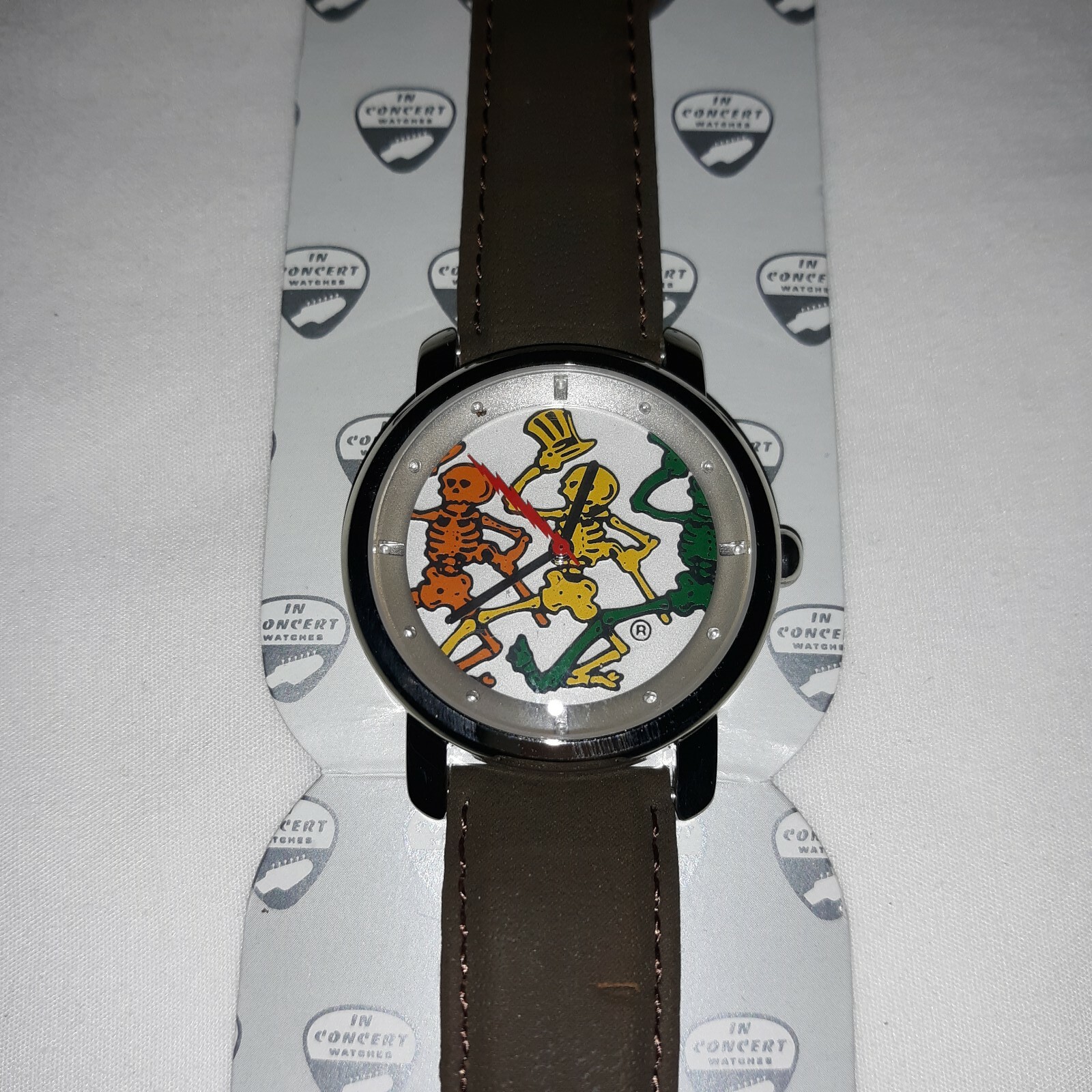 Grateful Dead Dancing Skeletons 1998 In Concert Wrist Watch New Old Stock