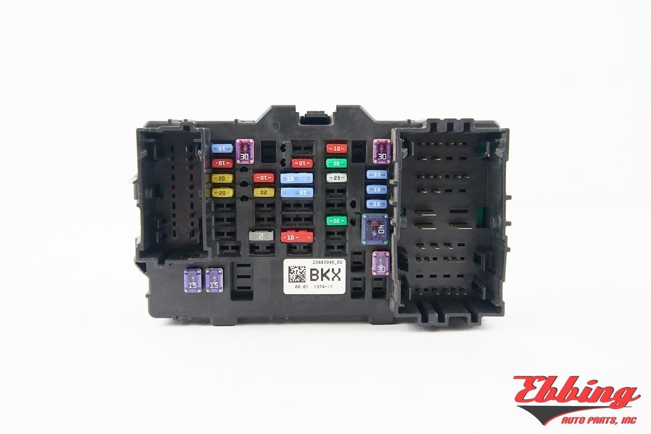 Passenger RH Cabin Fuse Box ID: 23443946 Fits 14-19 Chevy Silverado 1500 701642