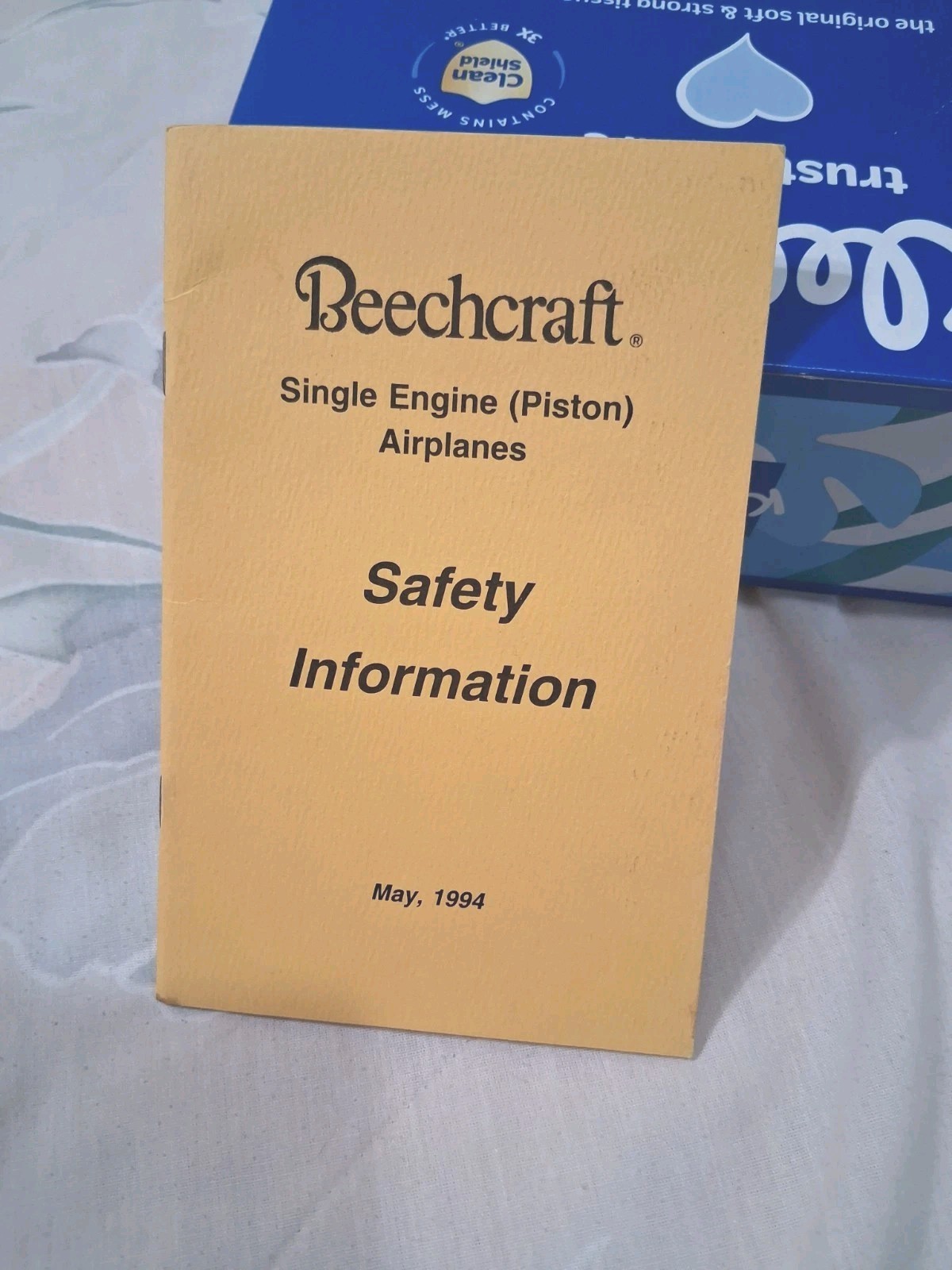 Beechcraft Single Engine Piston Airplanes SAFETY INFORMATION 1994.