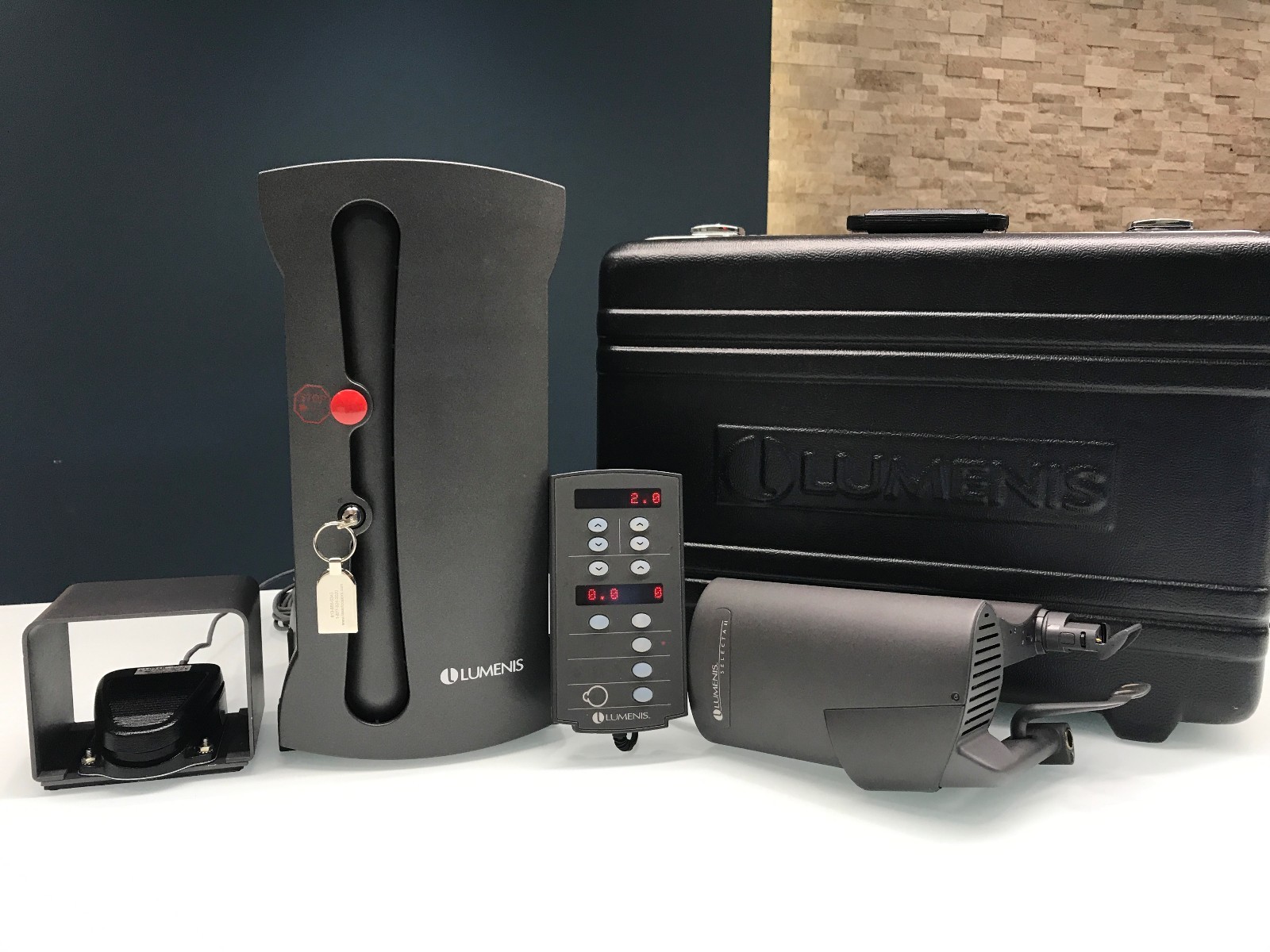 Lumenis Selecta II SLT Glaucoma Laser System w Haag Streit Slit Lamp Attachment