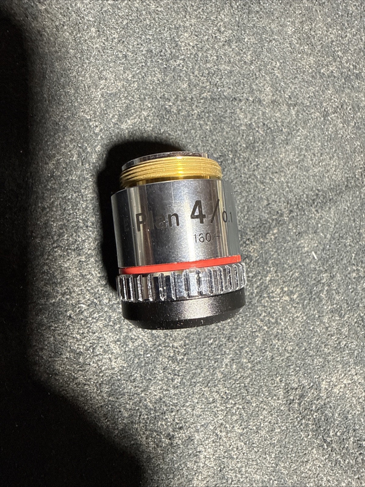 Nikon E Plan 4/0.1 Microscope Objective Lens 160/-