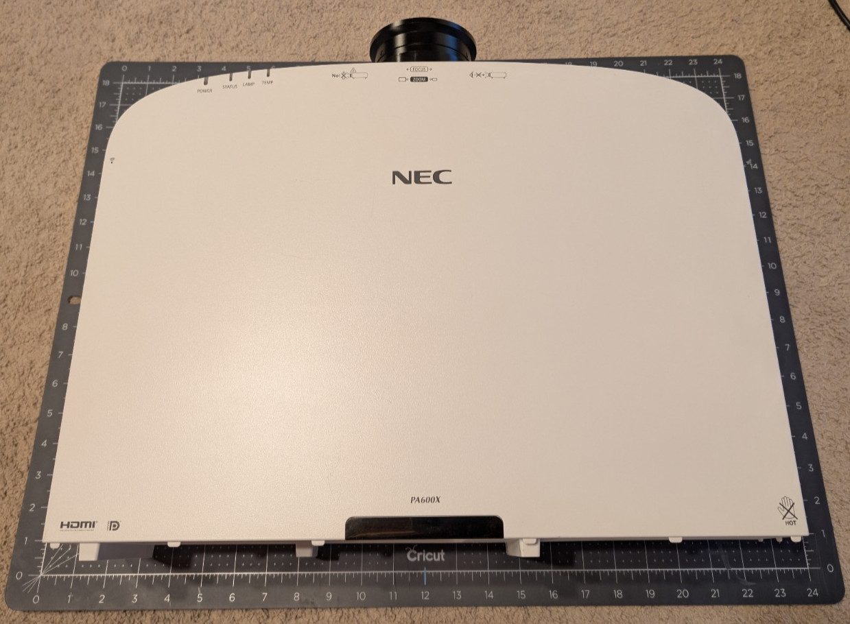 NEC PA600X Projector (6000 Lumens, 1024x768)