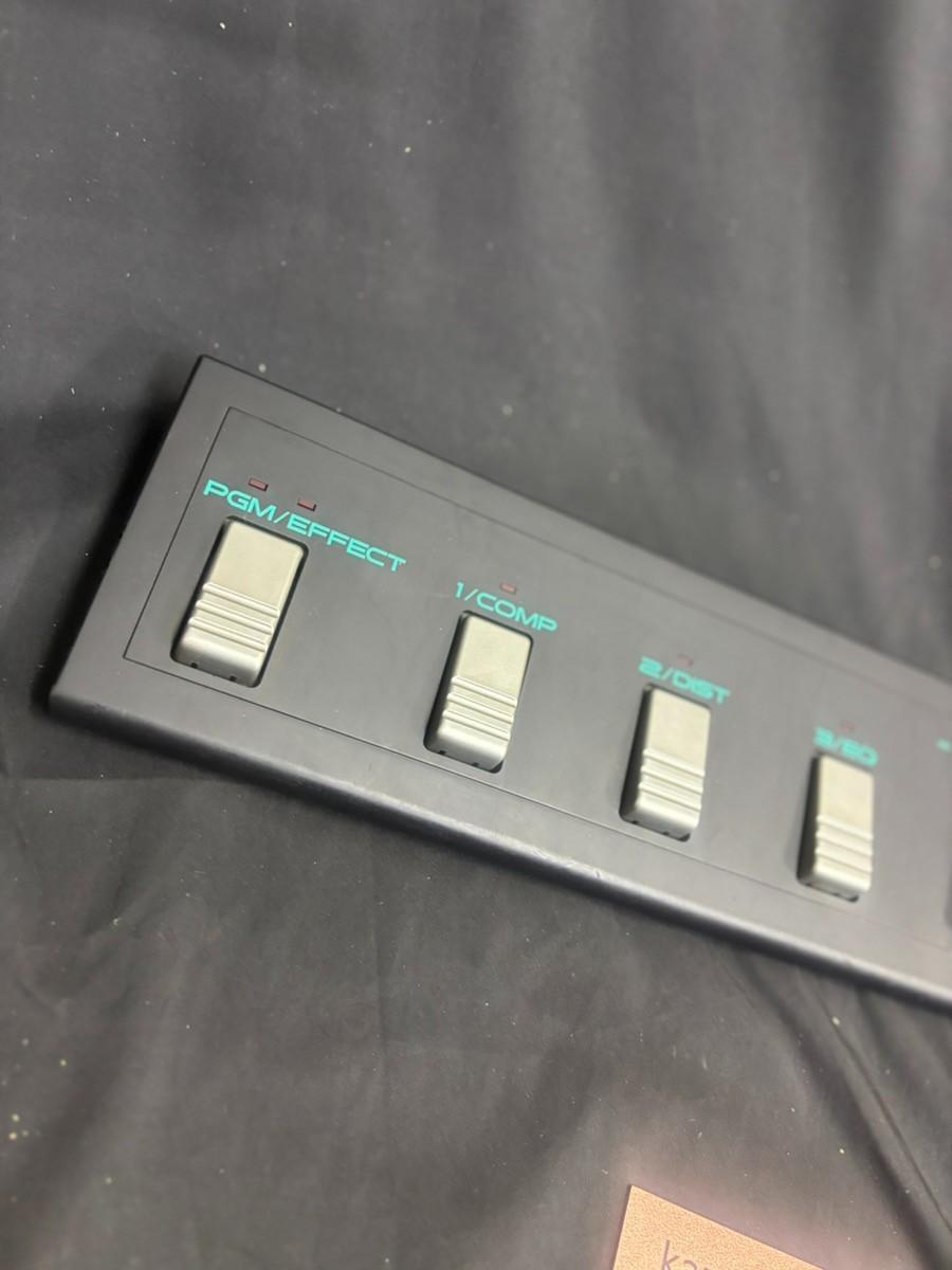 Yamaha FX500 Multi Effects Processor & MFC06 MIDI Foot Controller Set Tested