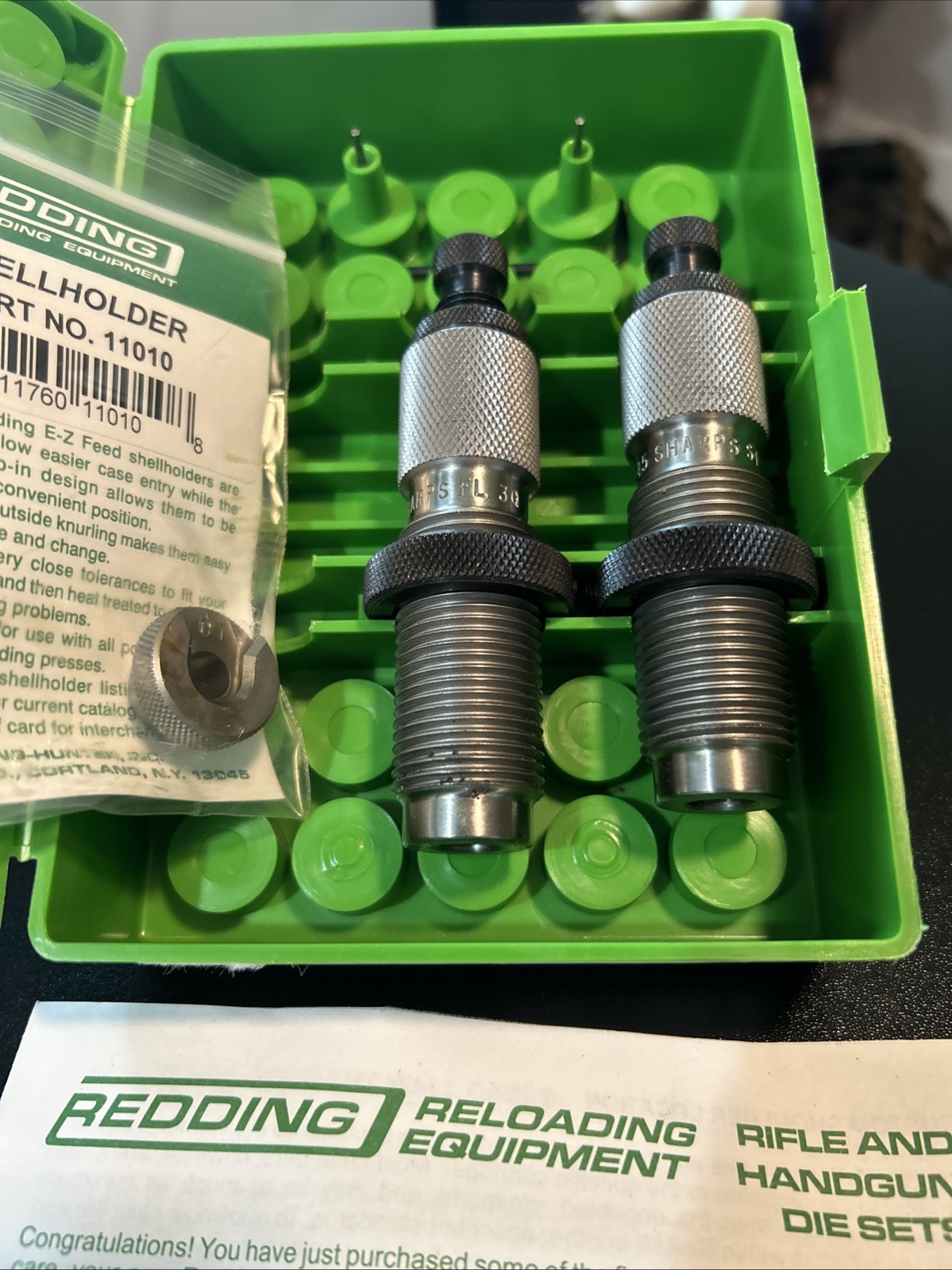 Redding 80174 .25-45 Sharps - 2 Die Reloading Set - Used - Tough to Find Set!