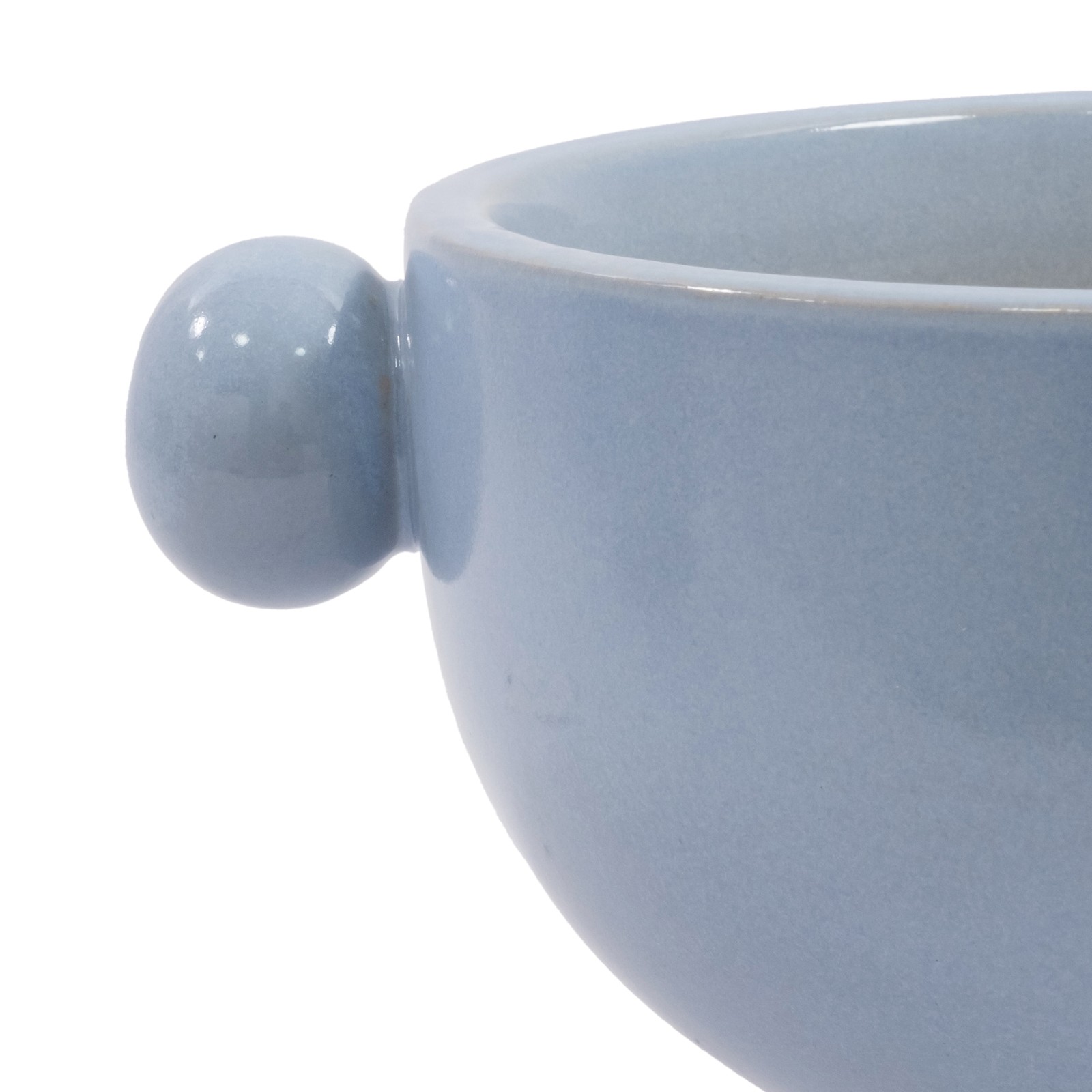 7" Cornflower Handled Ceramic Planter
