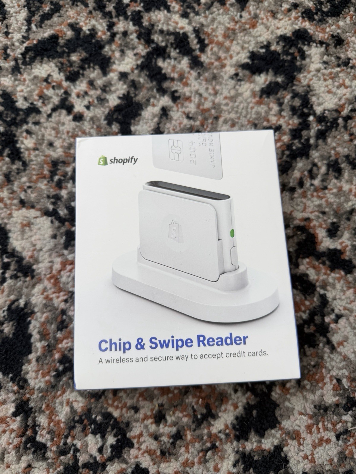 Shopify Chip & Swipe Reader - White (8541732075)