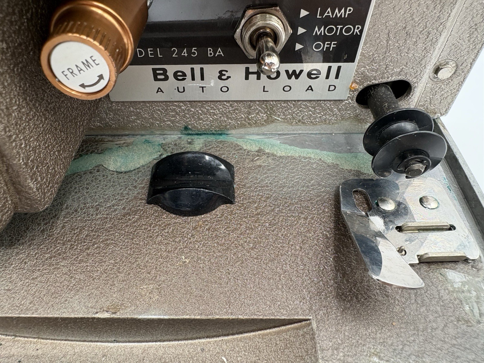 Bell Howell Autoload 8mm Projector Model 245 BA with Working Motor, Box & Manual
