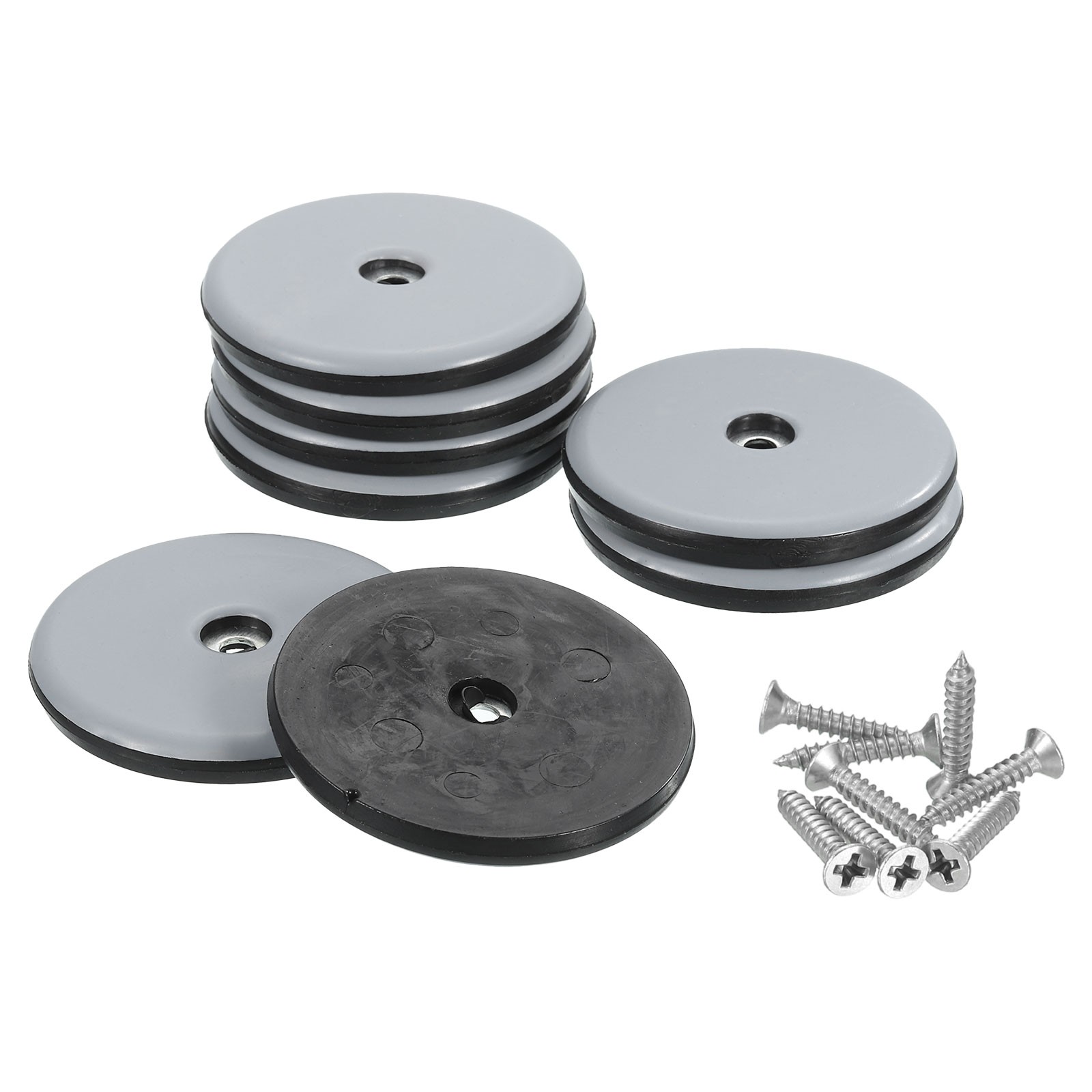 8Pcs Screw on Furniture Sliders, 2.56"(65mm) Round Furniture Glides Sliders