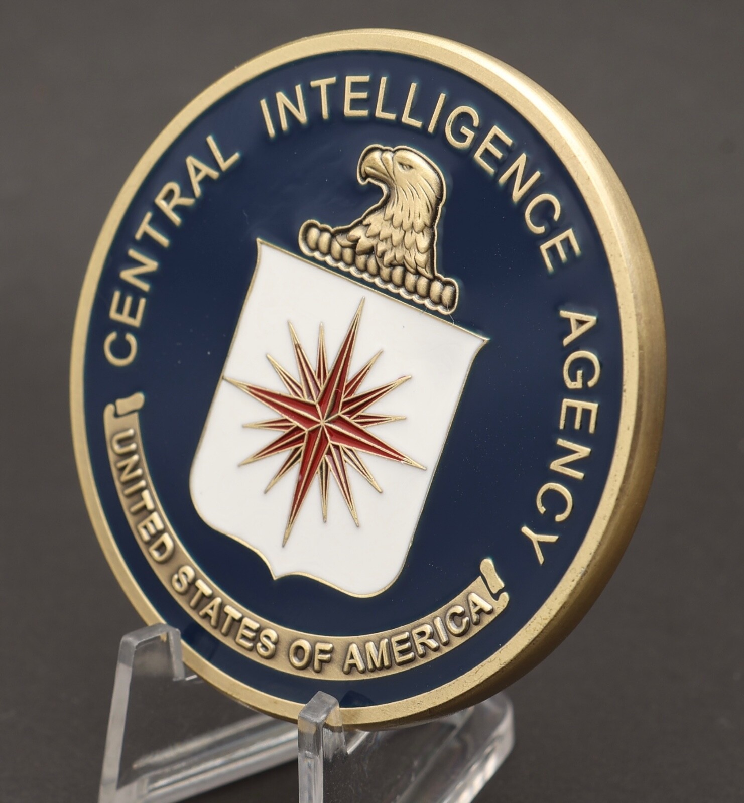 2" CIA OPERATION ACOUSTIC KITTY CHALLENGE COIN PSYOPS OPERATIONS SOD COVERT
