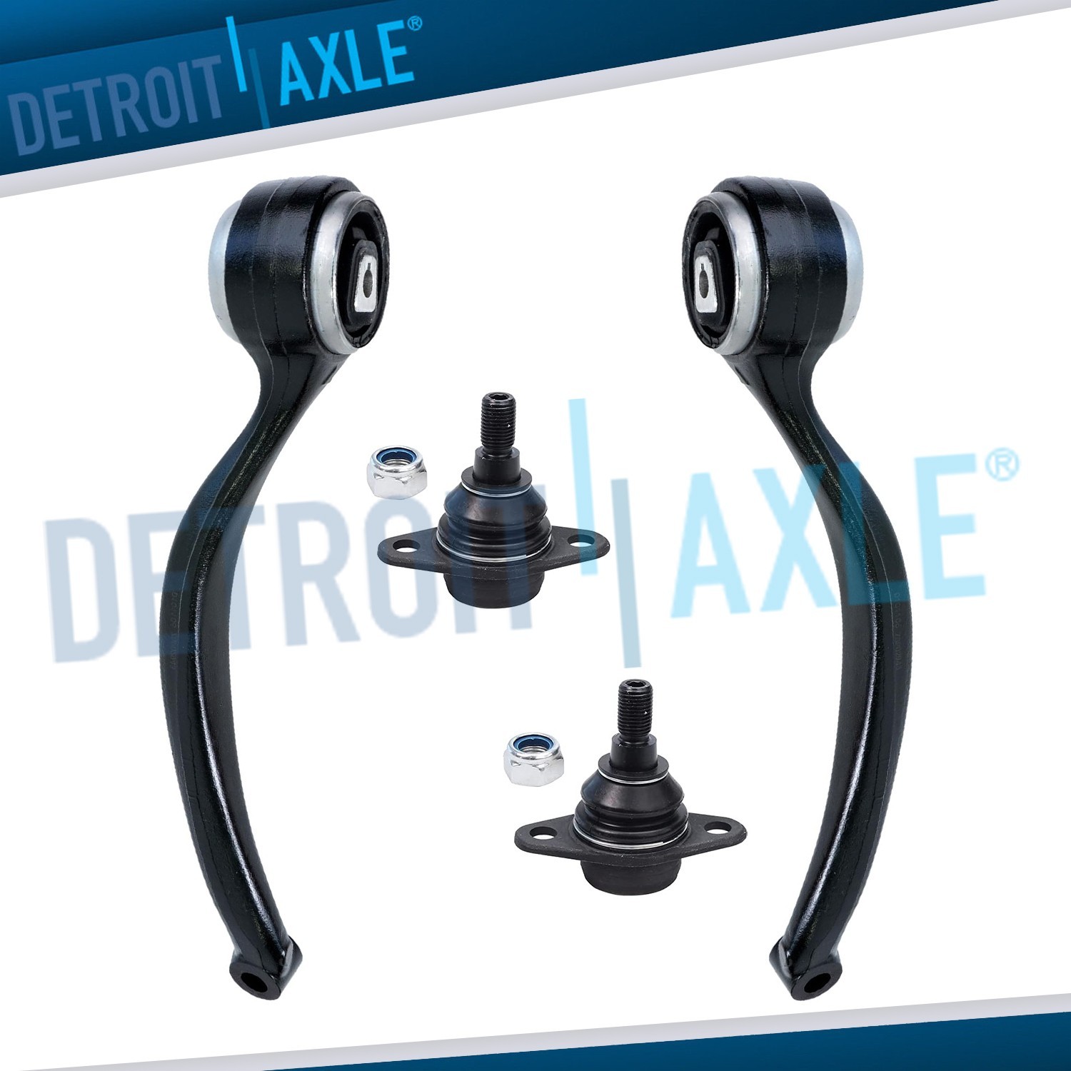 Front Lower Rearward Control Arms and Ball Joints for BMW 328i 335i xDrive X1