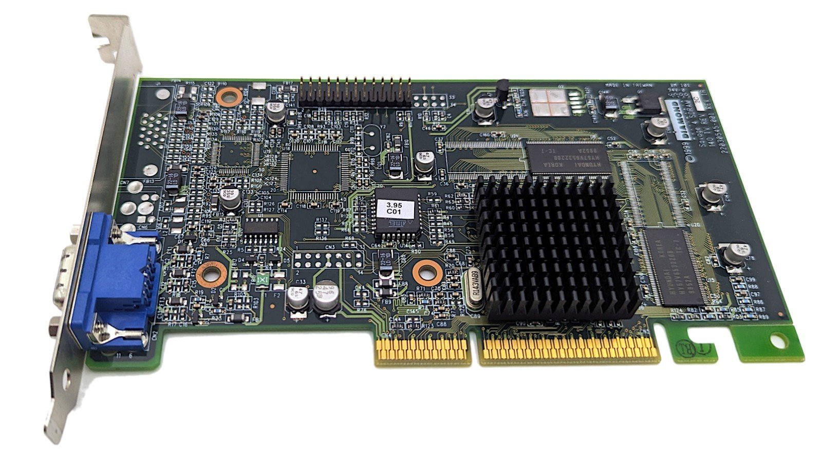 Vintage Diamond Stealth III S540 Savage4 16MB S1 AGP Graphics Card 28031550-001