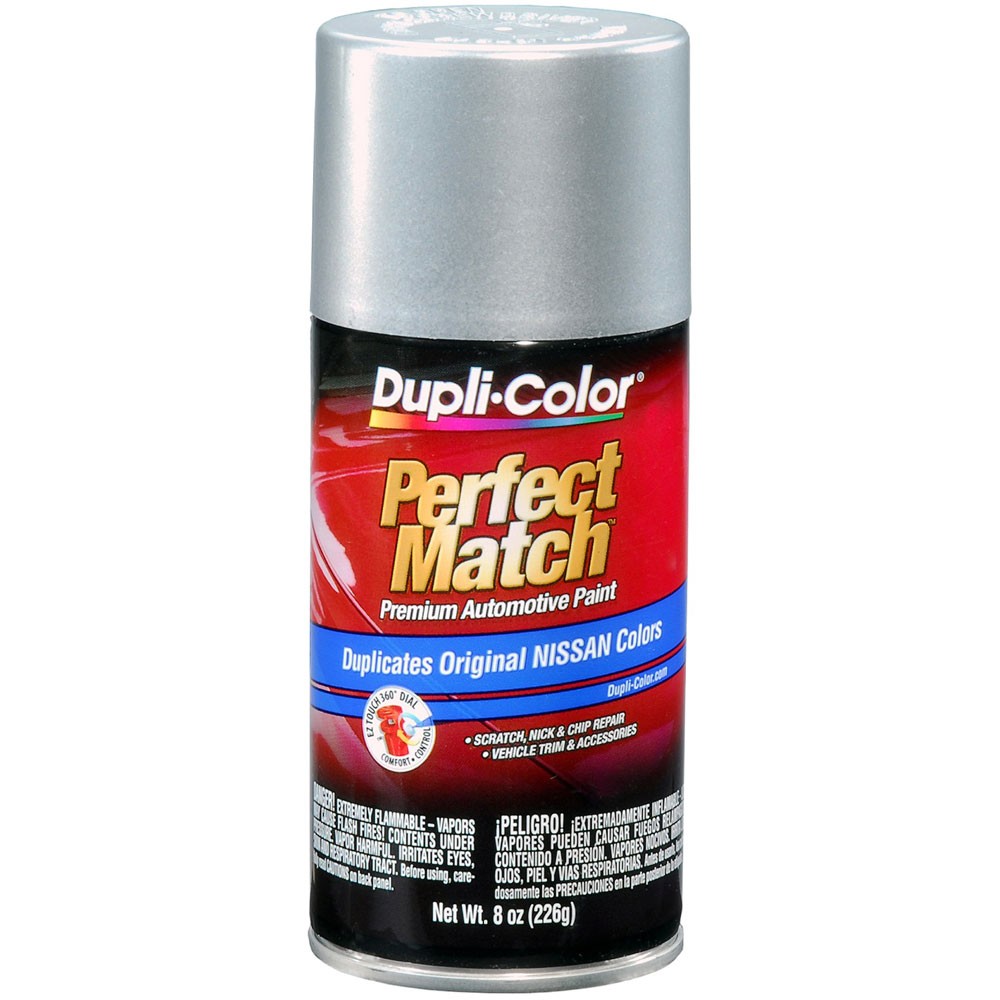 Duplicolor BNS0595, Perfect Match Aerosol Paint for Nissan KN0 Metallic Platinum