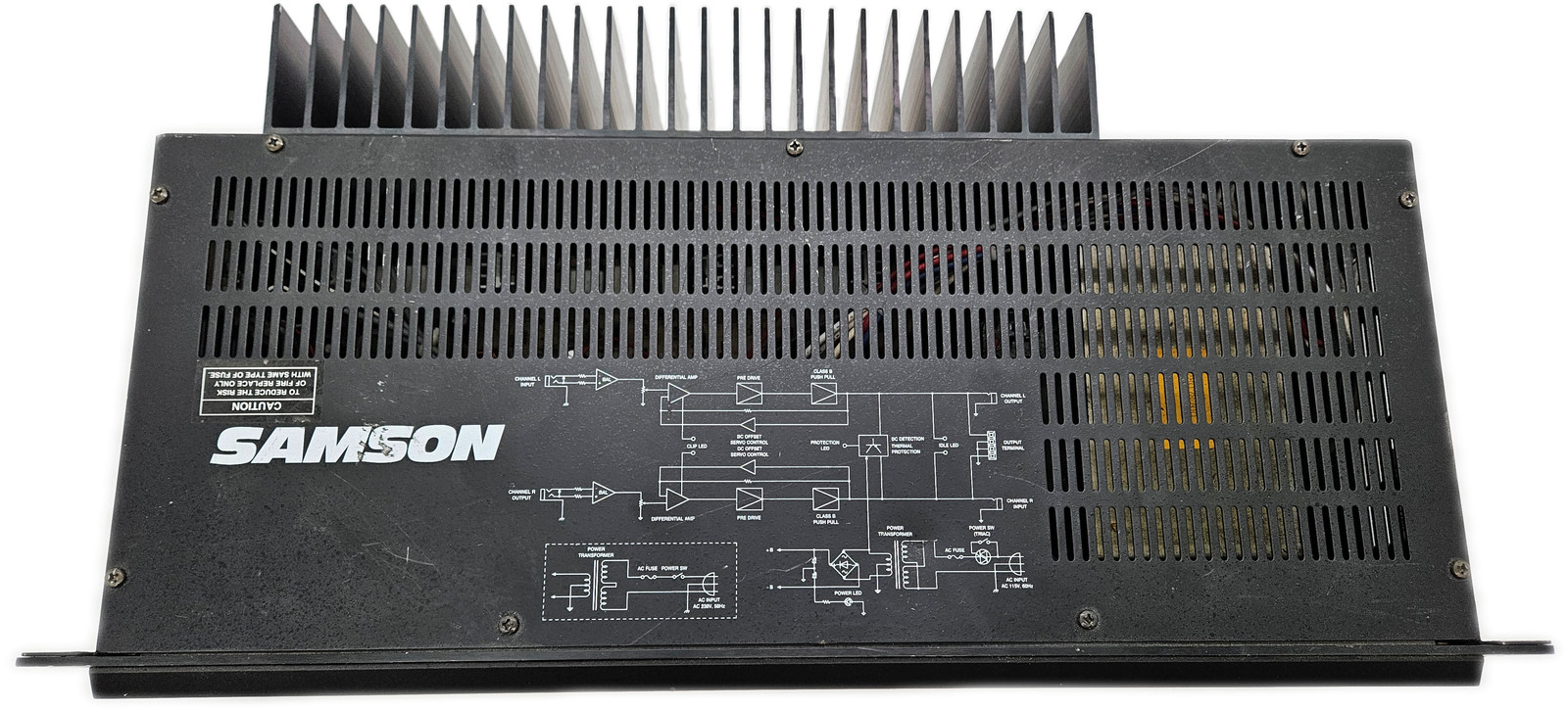 Samson Servo-550 Studio Monitor Amplifier