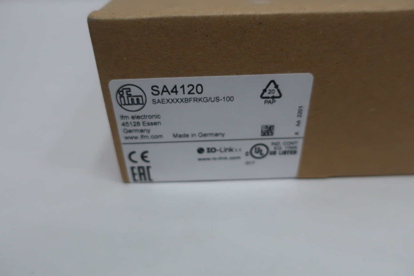 Ifm SA4120 Flow Sensor