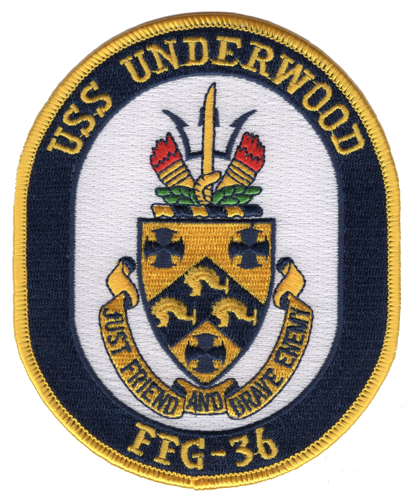 USS Underwood FFG-36 Patch