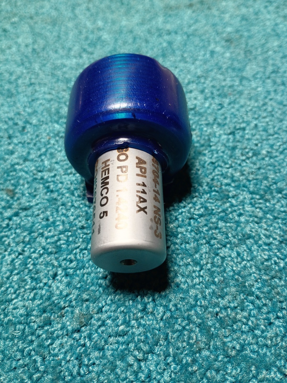 Hemco 1.4704-14 NS 3 API 11AX THREAD PLUG GAGE GO ONLY P.D. = 1.4240 SUCKER ROD