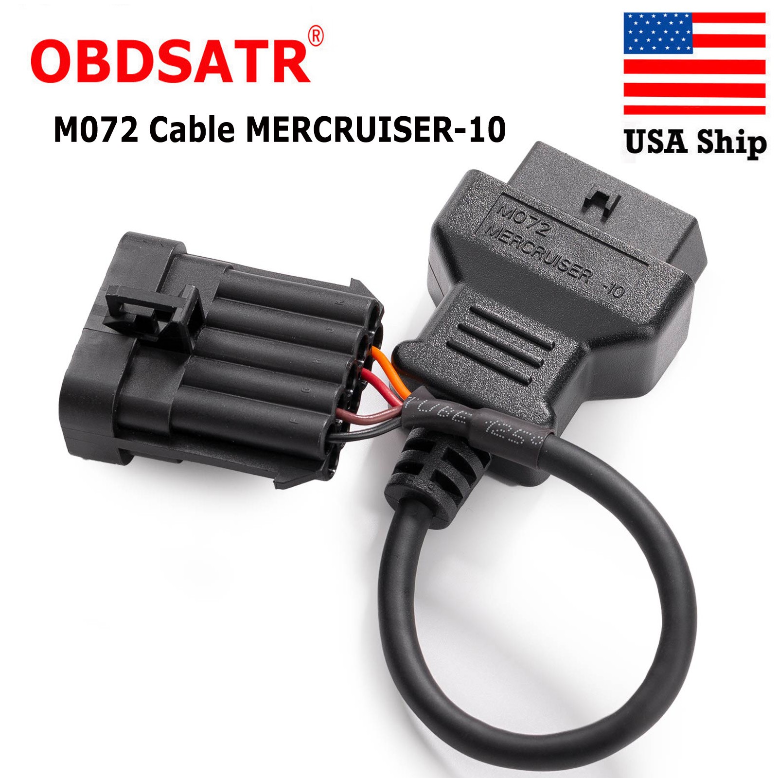 OBDSTAR M072 Cable MERCRUISER-10 Cable USA Stock