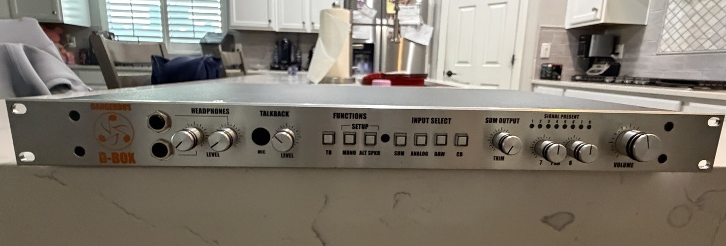 Dangerous Music D-Box Analog Recording Interface