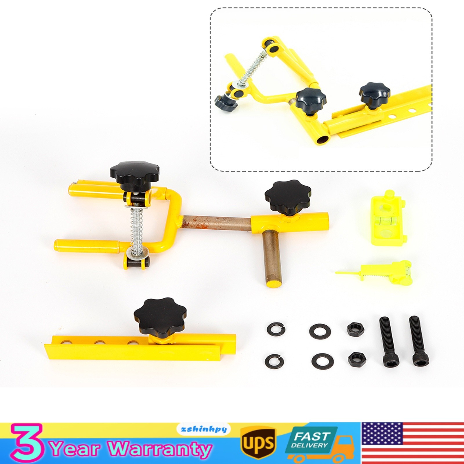 Universal Adjusting Archery Bow Vise Metal Compound Bow Adjustable Parallel