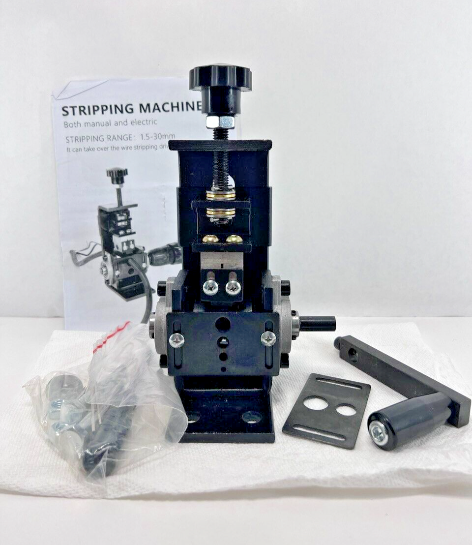 Manual Wire Stripper Peeler Waste Cable Wire Stripping Peeling Machine 1MM-30MM