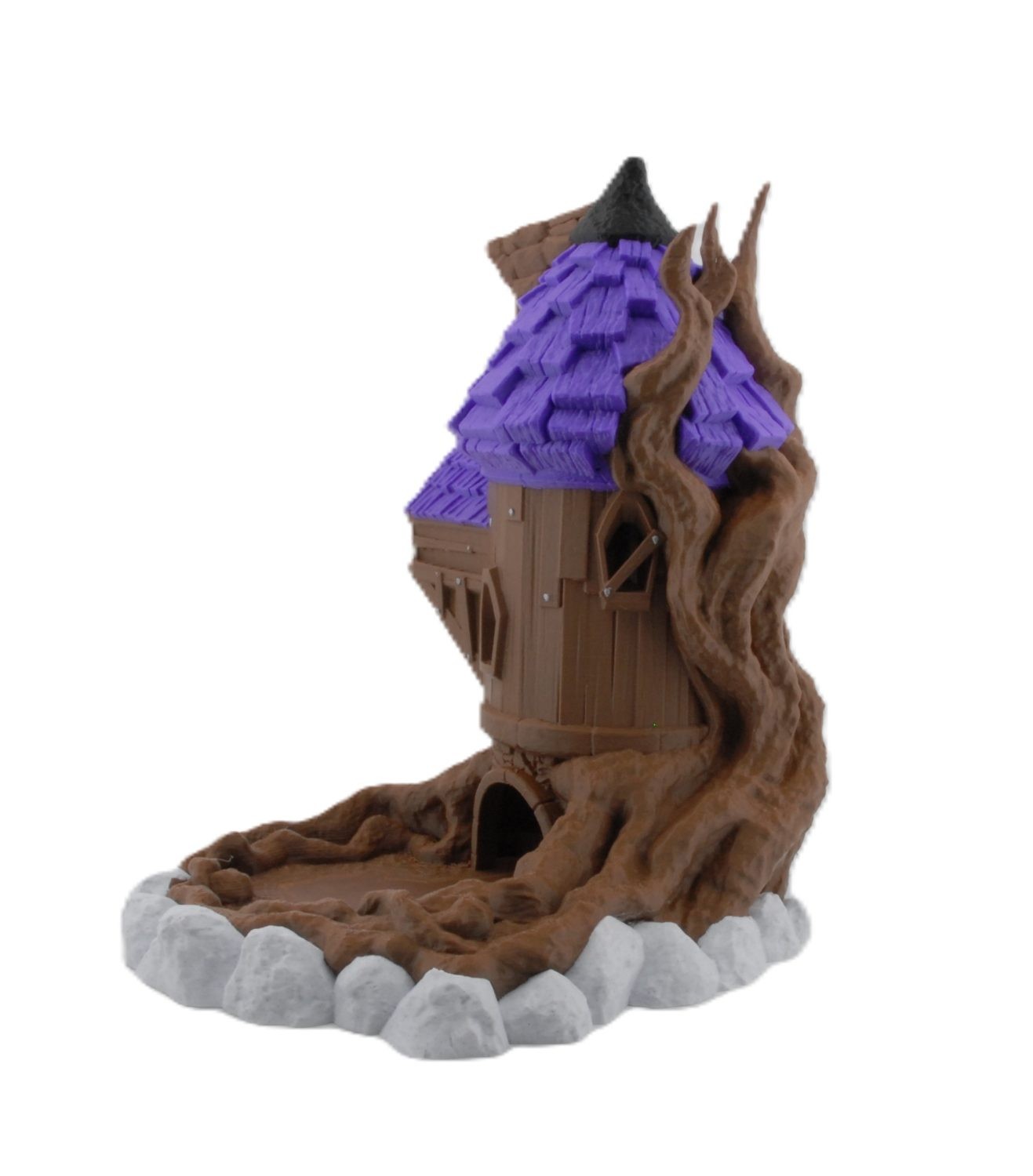 Enchanted Grove Wizard Dice Tower – 3D Printed Fantasy RPG Dice Roller | Dice