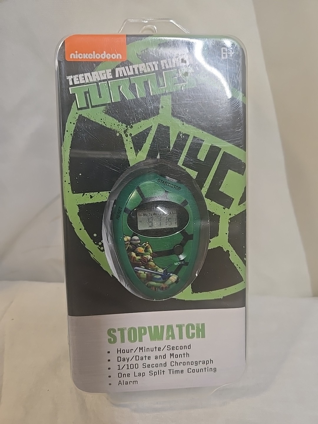 TMNT Teenage Mutant Ninja Turtles Nickelodeon Stopwatch 2014 Viacom SEALED