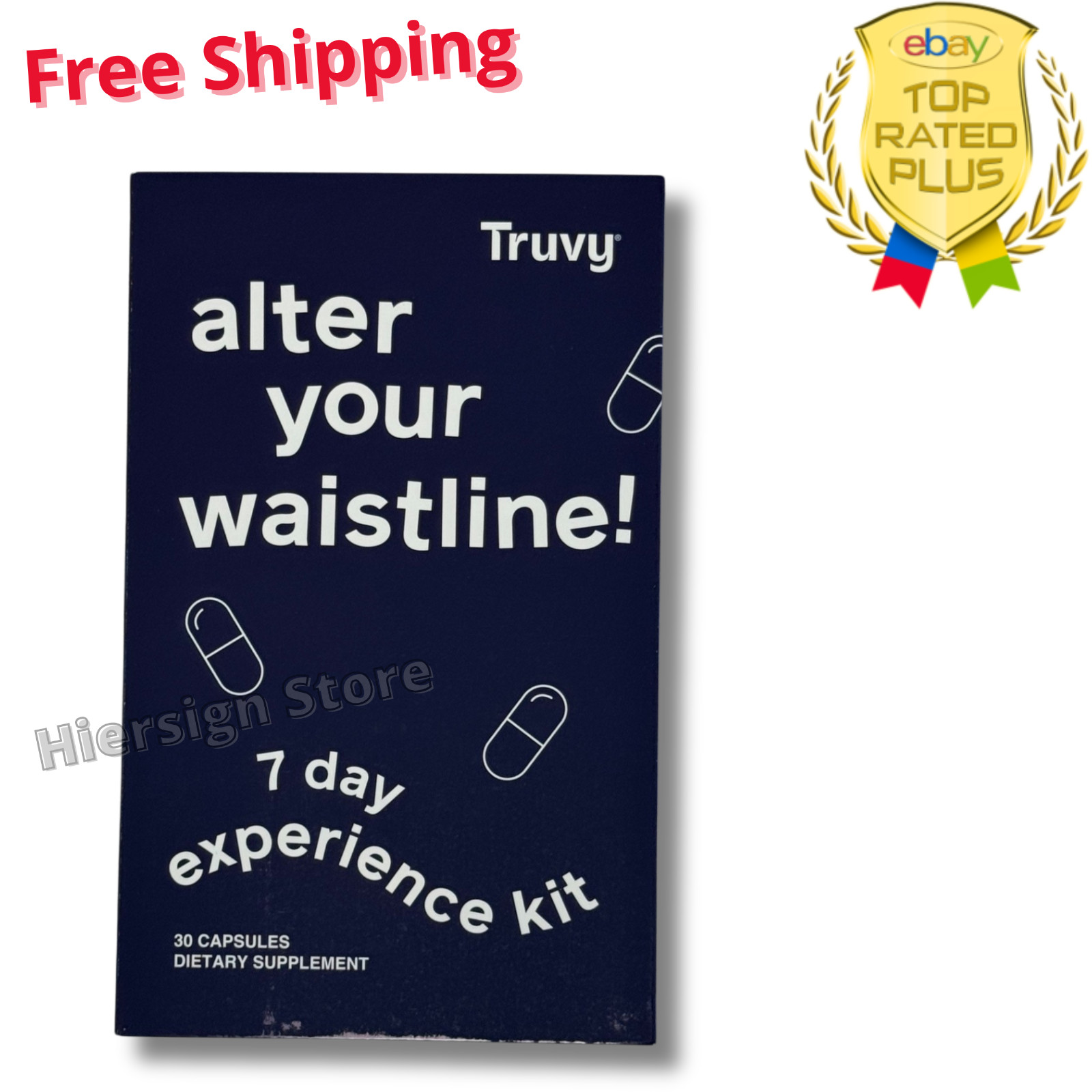 Newest & FRESHEST TruVision Health 7 day Weightloss Sample Pk Now TRU and Alter