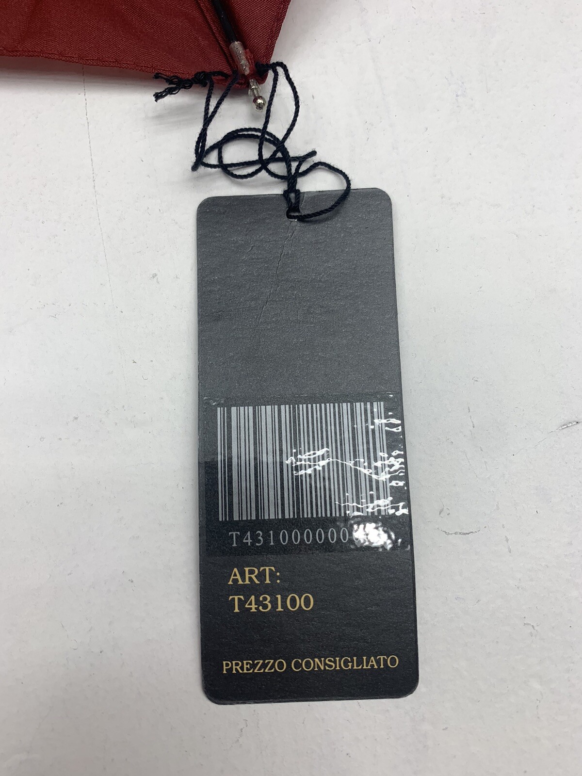 Francesco Biasia Red Push Button Umbrella