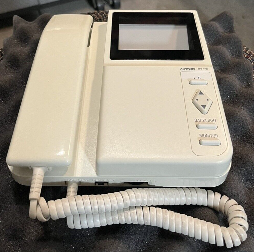 (1) Aiphone MY-1CD MASTER STATION for PAN TILT VIDEO ENTRY SECURITY INTERCOM