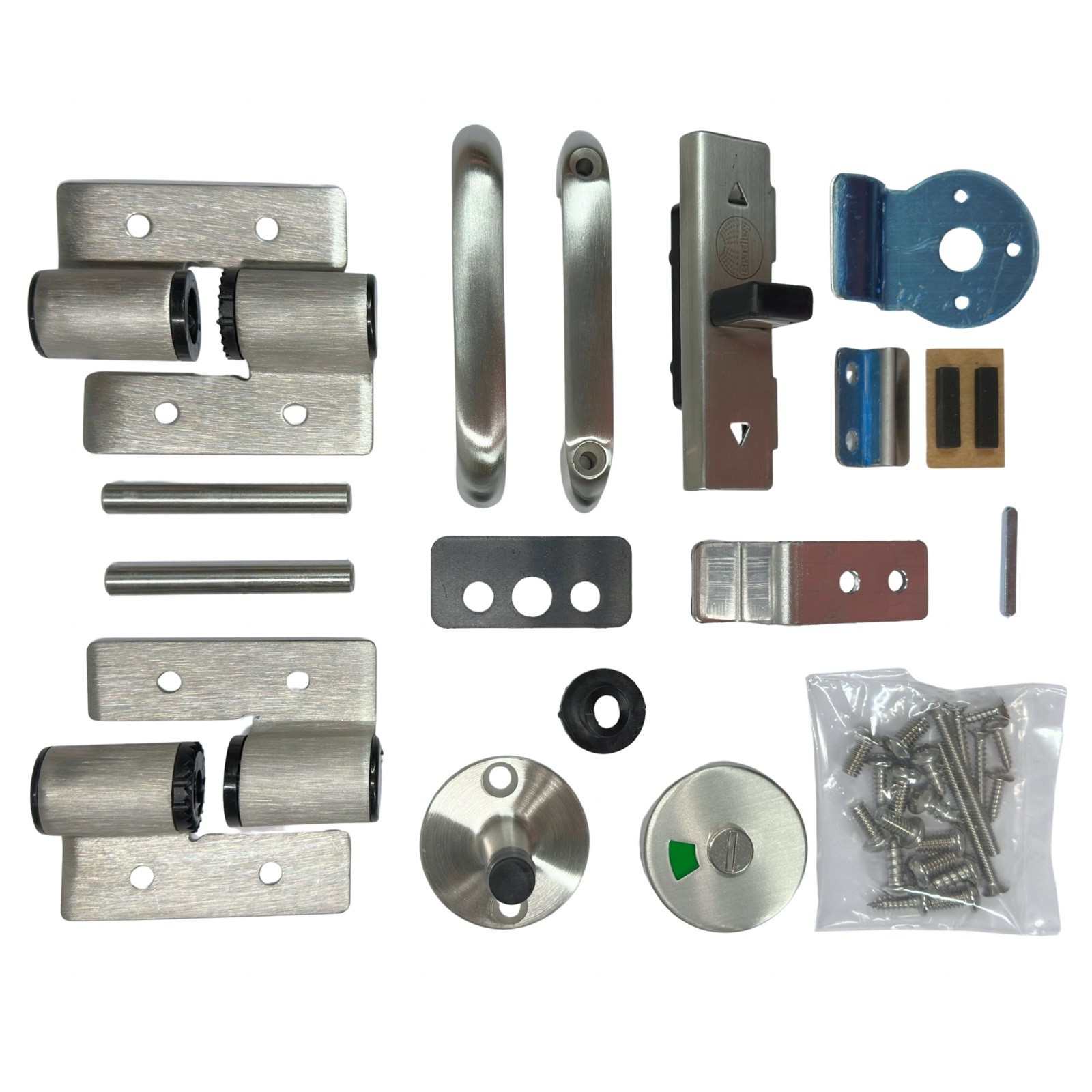 BRADLEY HDWC-SD2-S0567 HARDWARE KIT DOOR INSWING-ADA /OUTSWING SURF HINGE