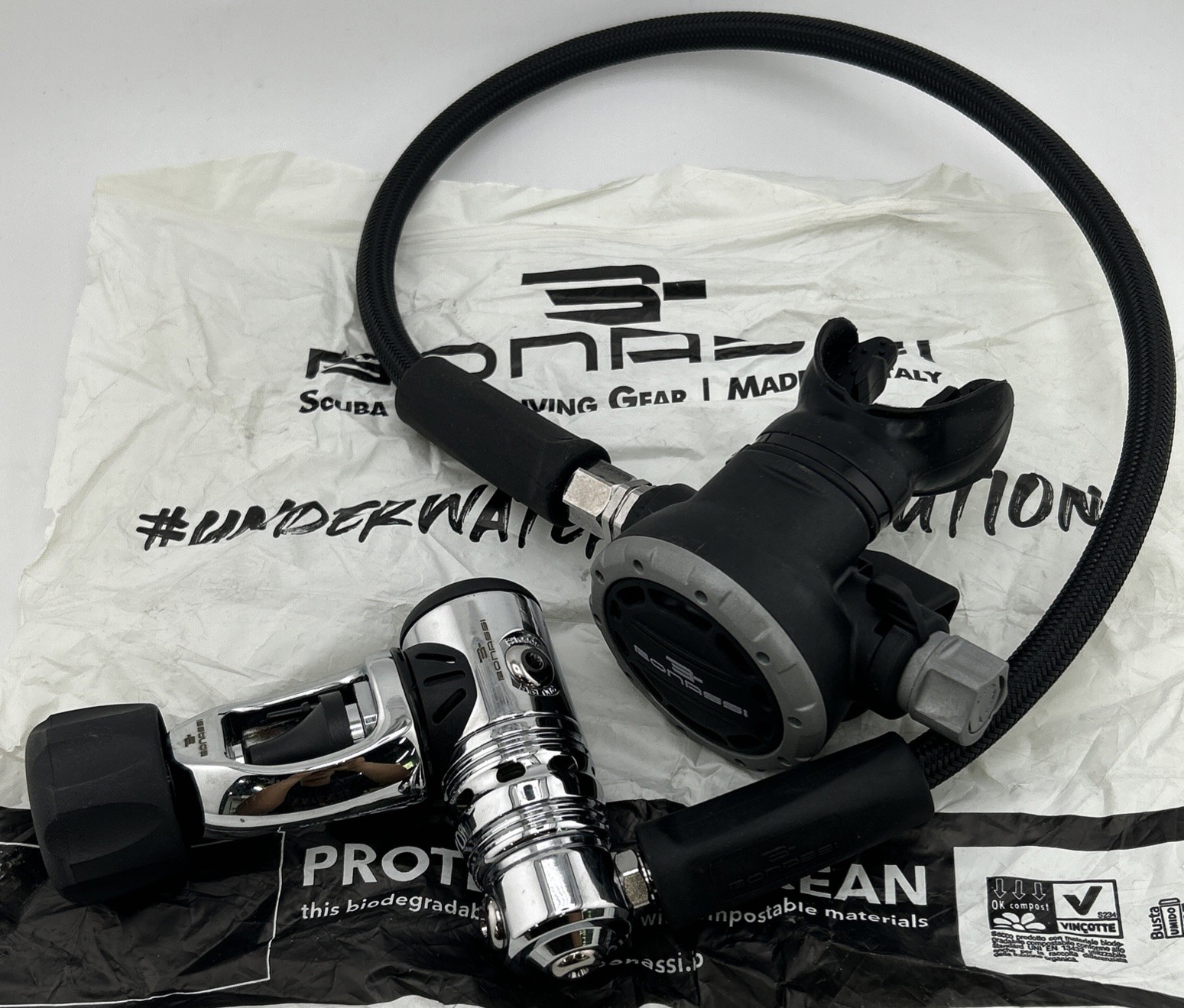 Bonassi AB110/ZEPHYR INT Compact Lightweight Regulator (Made In Italy)