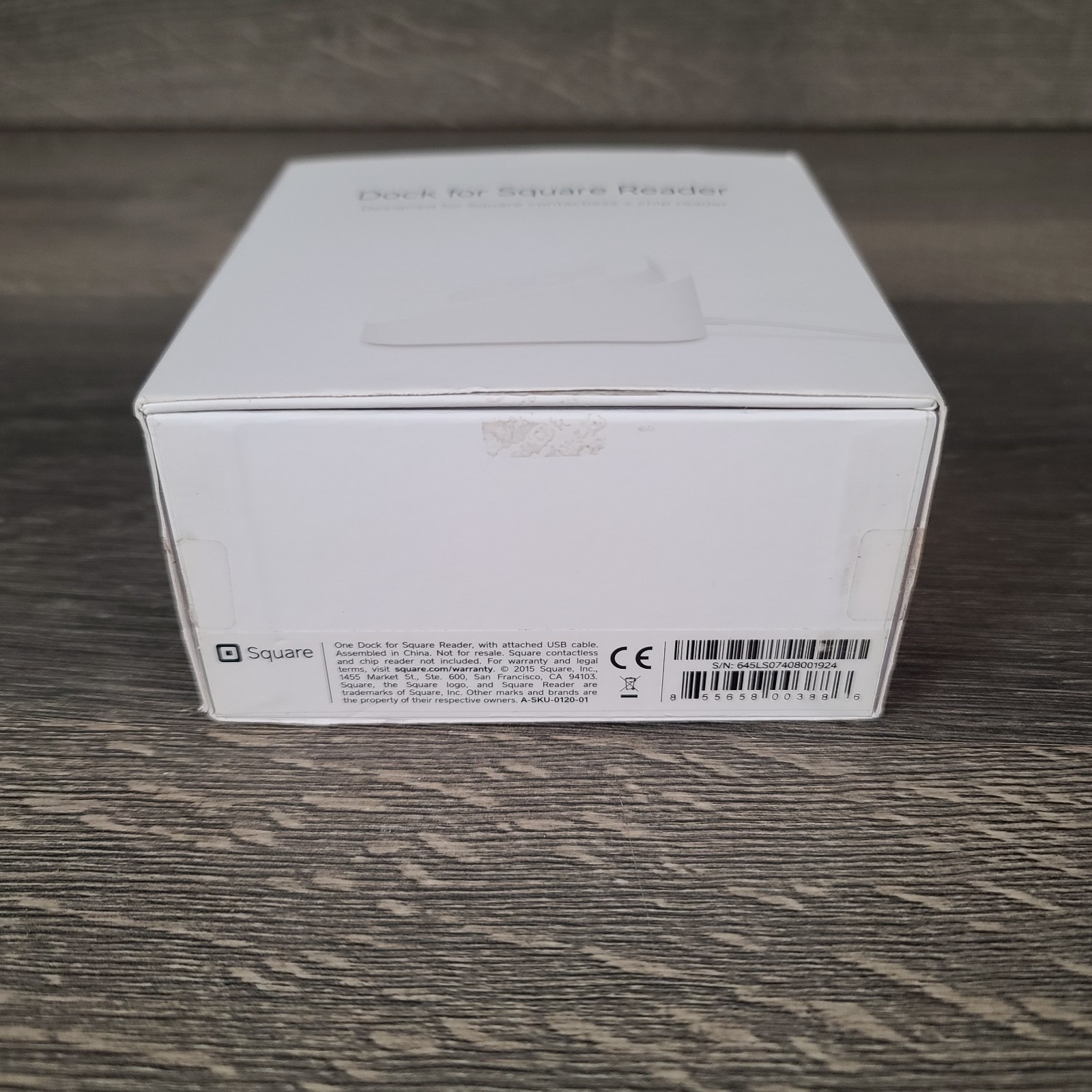 New Open Box Square Dock For Square Reader Contactless Credit Card Reader