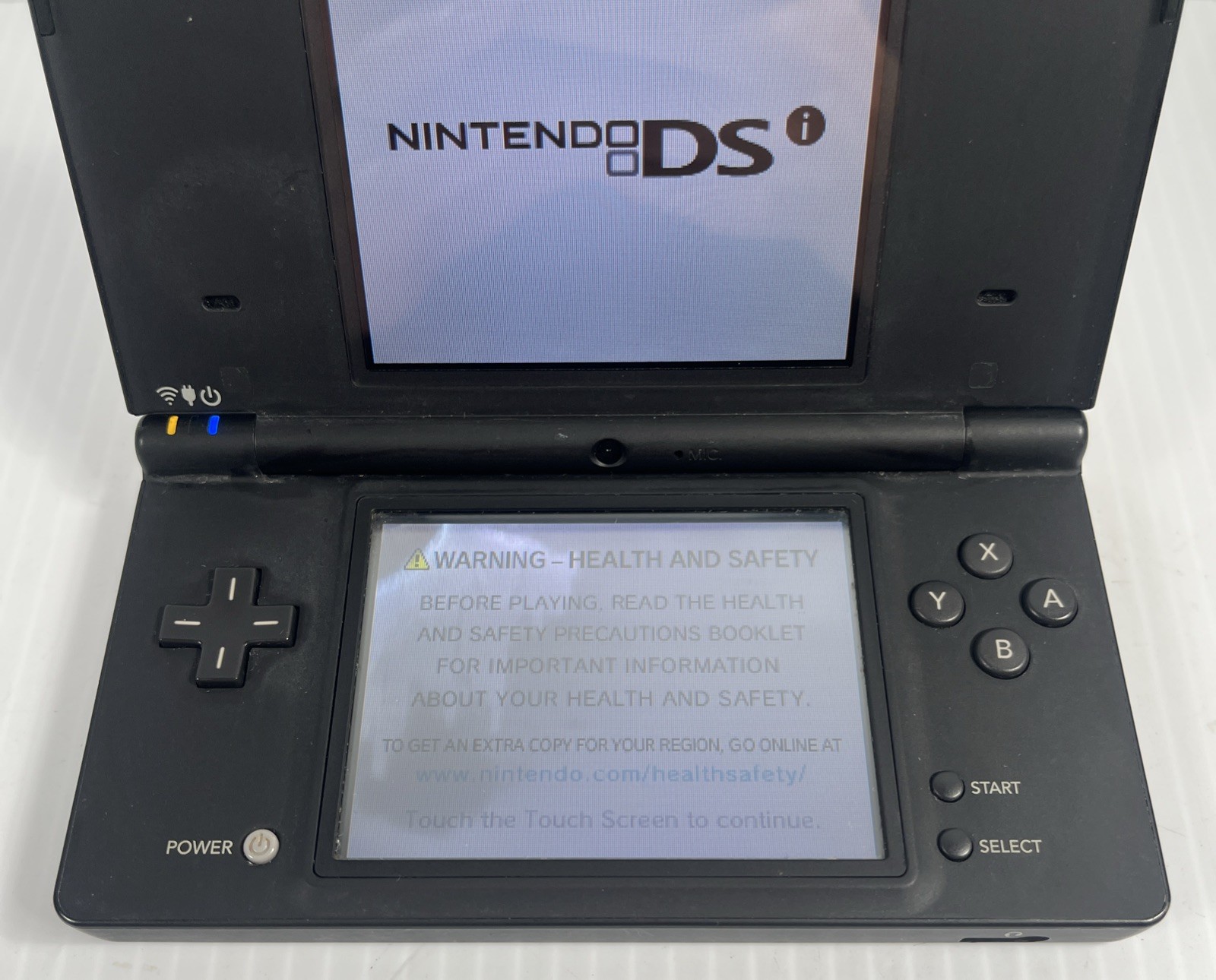 For Repair! Nintendo DSI Black Handheld Console Screen issues!Tested works.