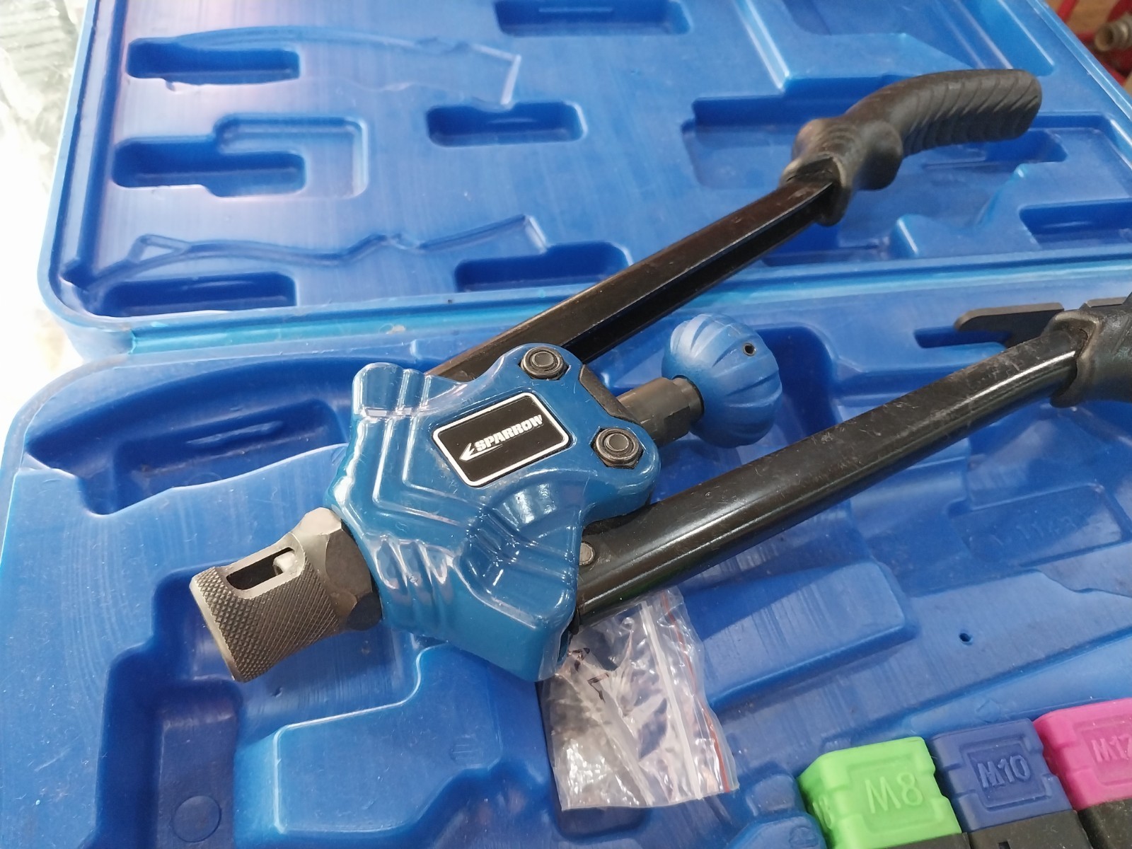 Hand Nut Riveter Riveting Kit Tool Nut Sert Tool Fastener M3 - M10