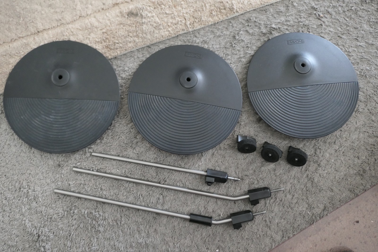 SIMMONS TITAN 20 ELECTRONIC DRUM KIT PARTS 10" CYMBAL TSCYM10S 3 Pieces KIT
