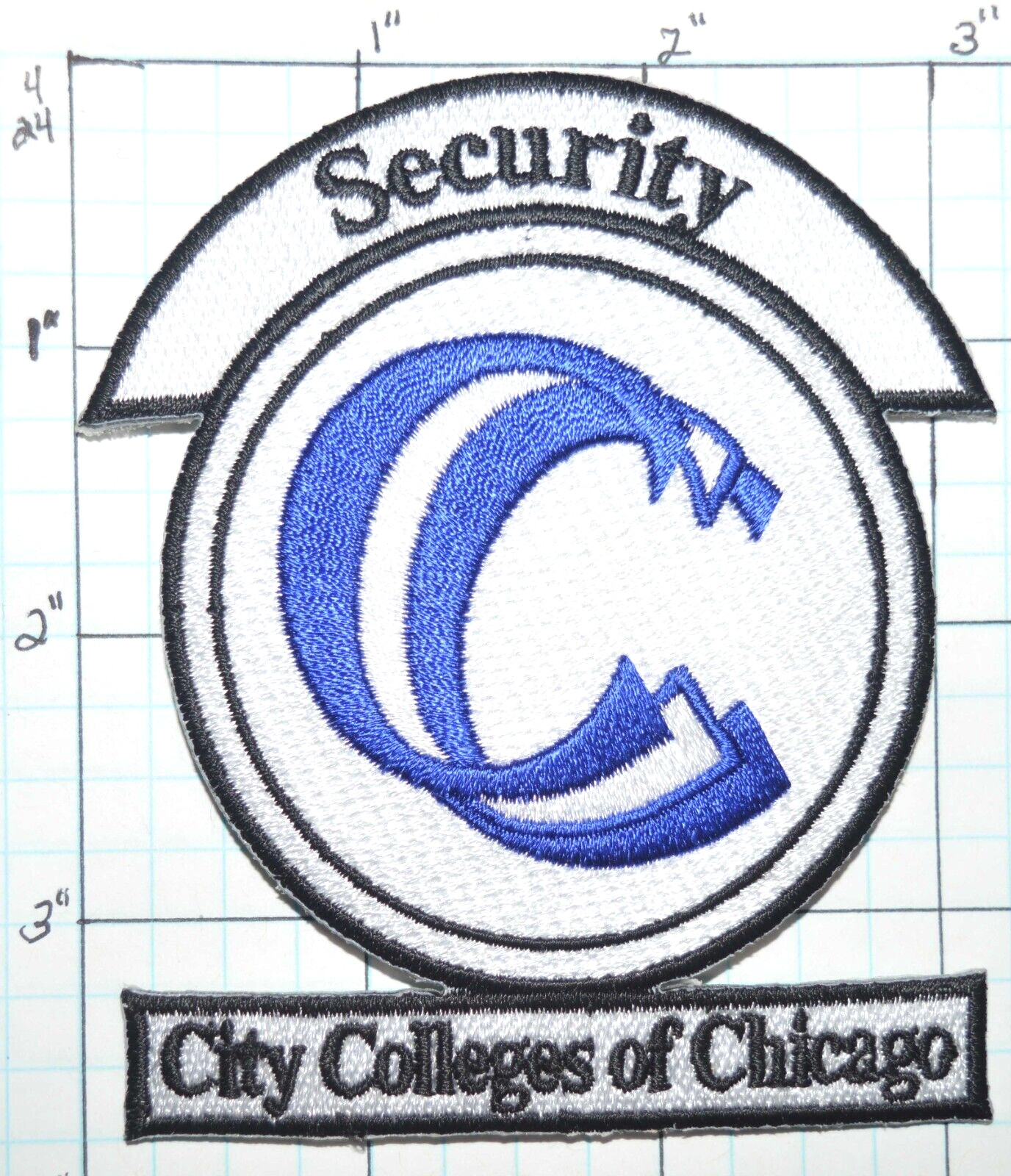 ILLINOIS, CITY COLLEGES OF CHICAGO SECURITY POLICE DEPT PATCH
