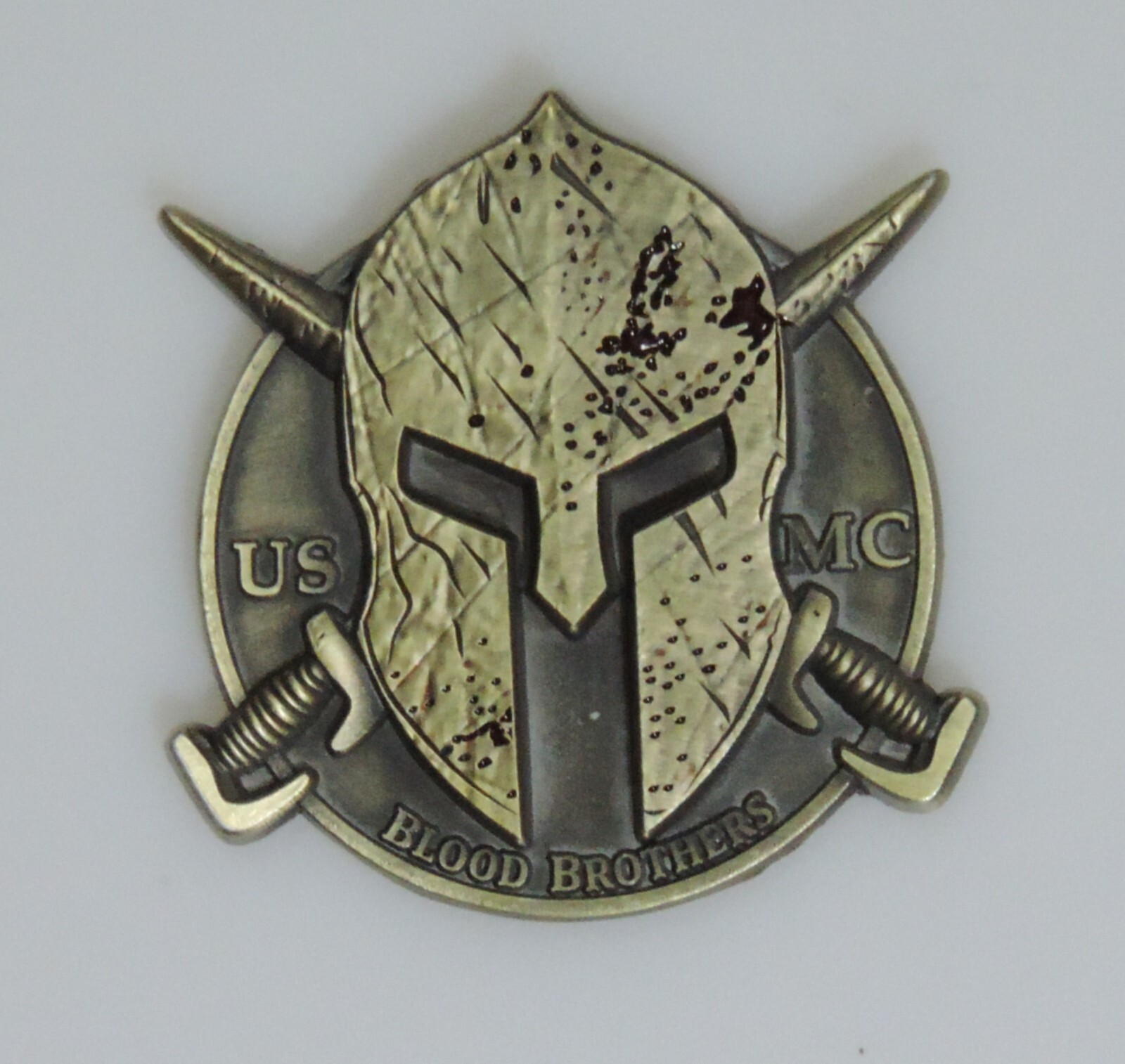 Coin Magnet: Marine Corps Spartan Blood Brothers