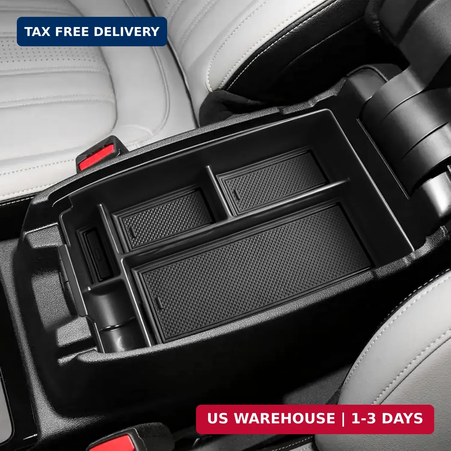 HGWEI Center Console Organizer Compatible with Ford Escape 2020-2026/Bronco Spor